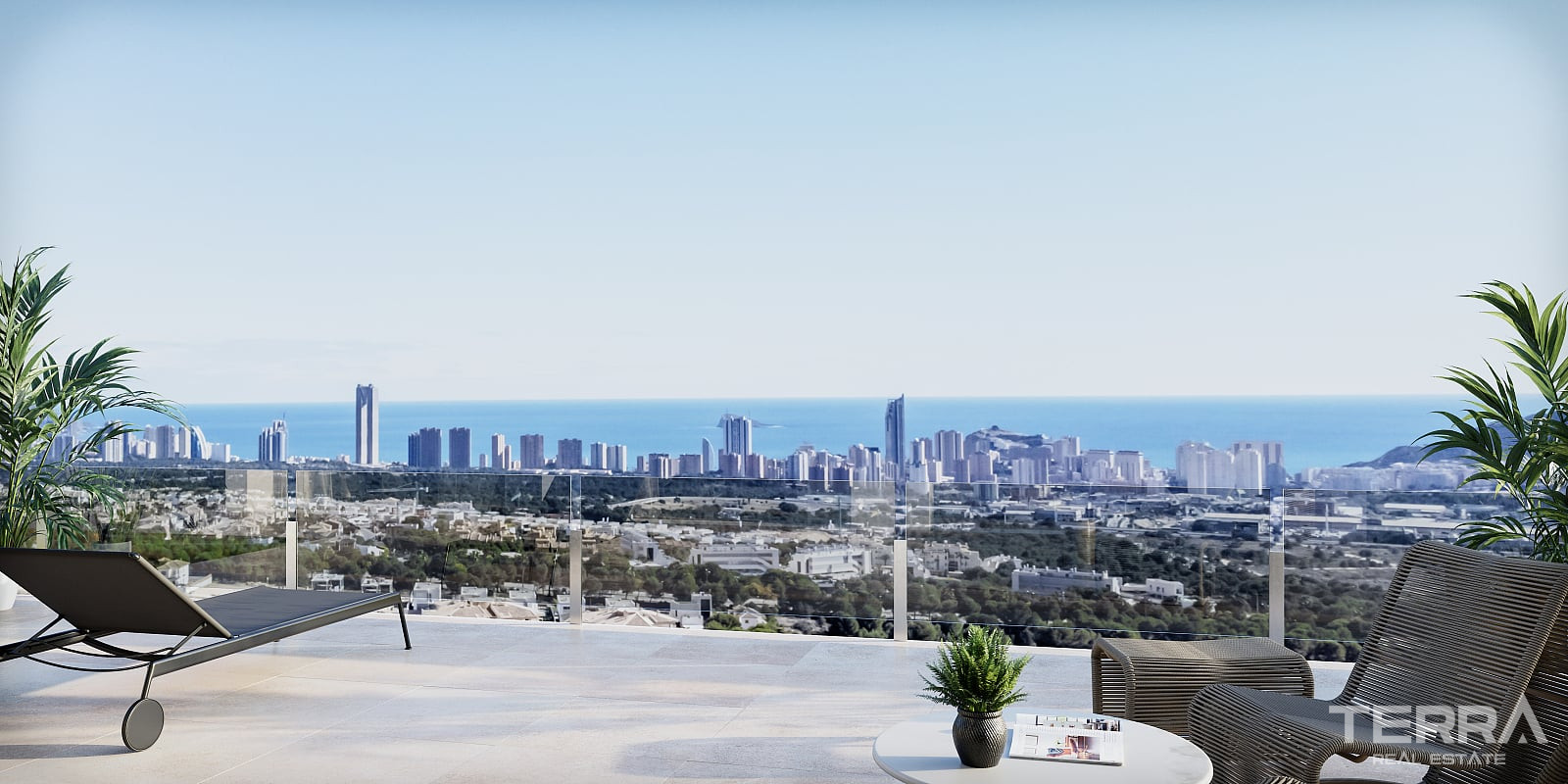 İspanya, Costa Blanca, Finestrat’ta Satılık Deniz Manzaralı Villalar - 121879