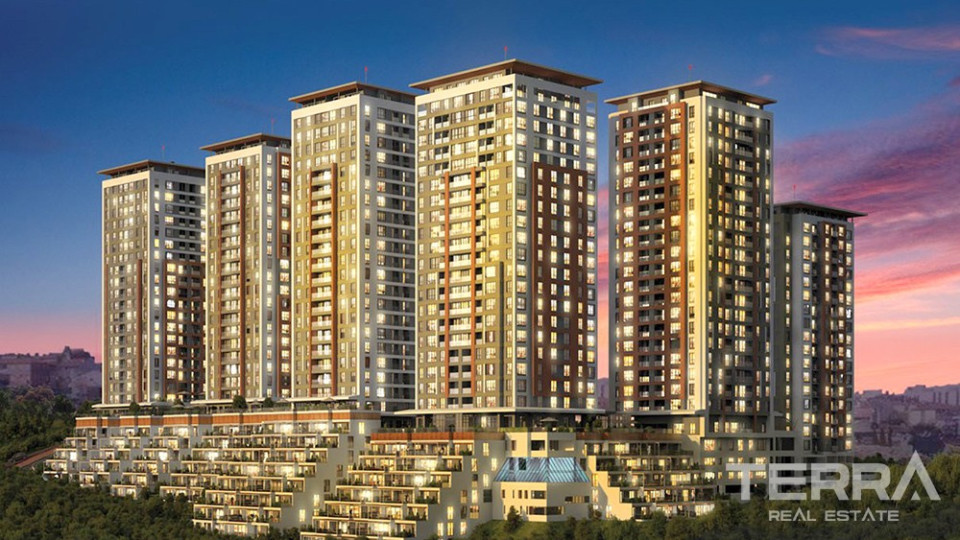 Luxury apartments in Gaziosmanpaşa, Istanbul