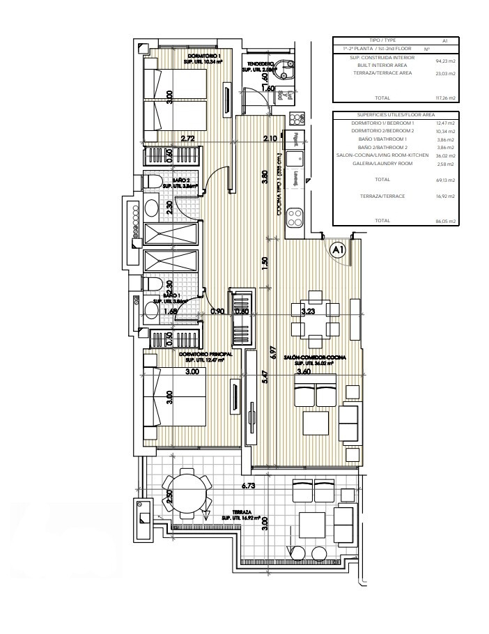 Modern Apartments for Sale in Orihuela, Costa Blanca, Spain - 122079