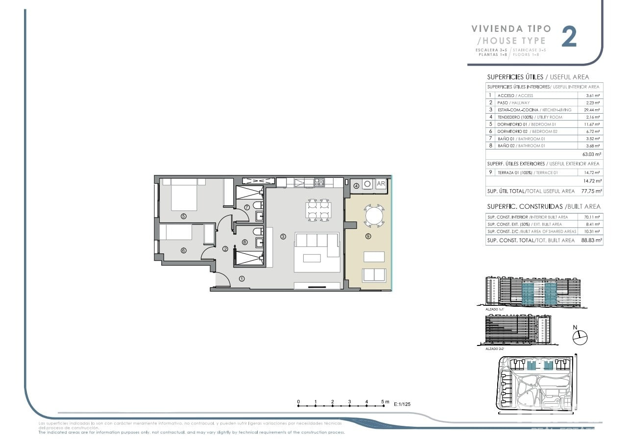 Modern Apartments for Sale in Punta Prima, Costa Blanca, Spain - 122128