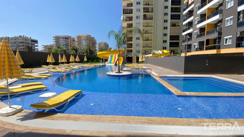Sea View Apartment for Sale in Mahmutlar, Alanya, Turkey