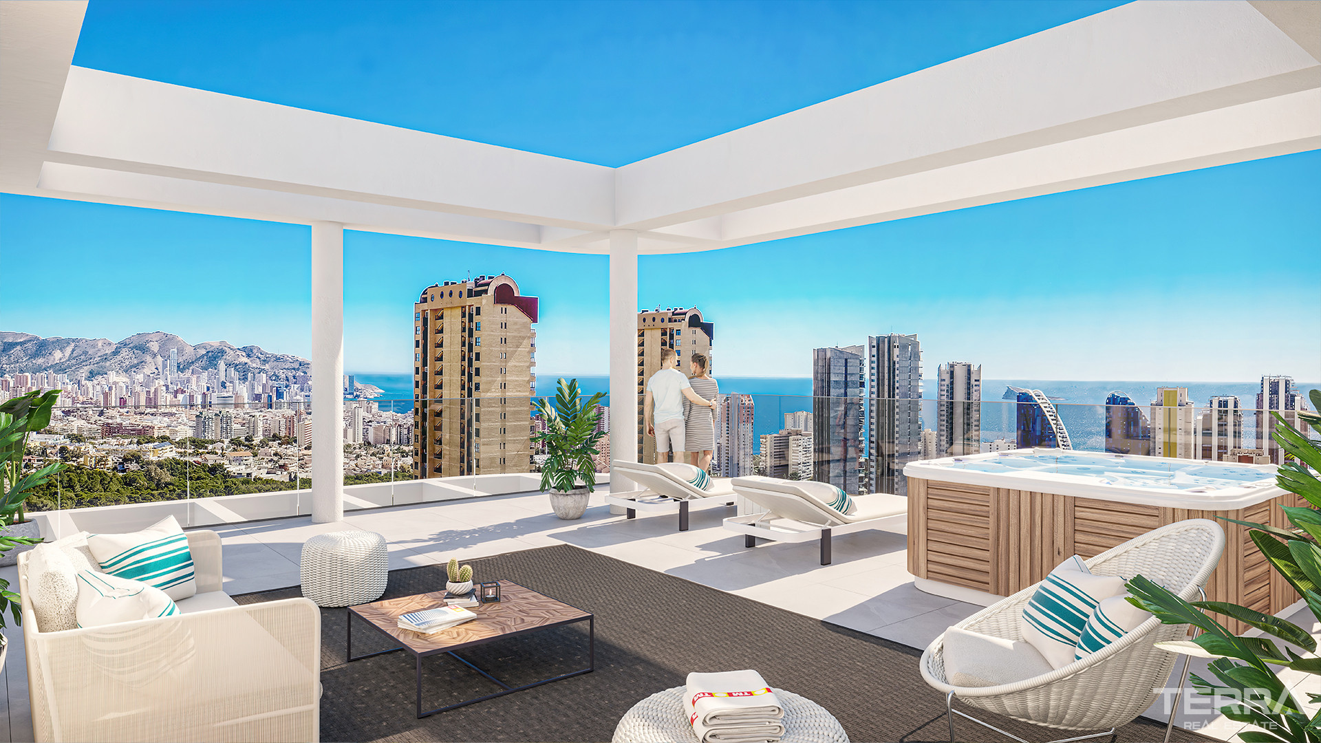 İspanya, Costa Blanca, Benidorm’da Satılık Deniz Manzaralı Daireler - 122843