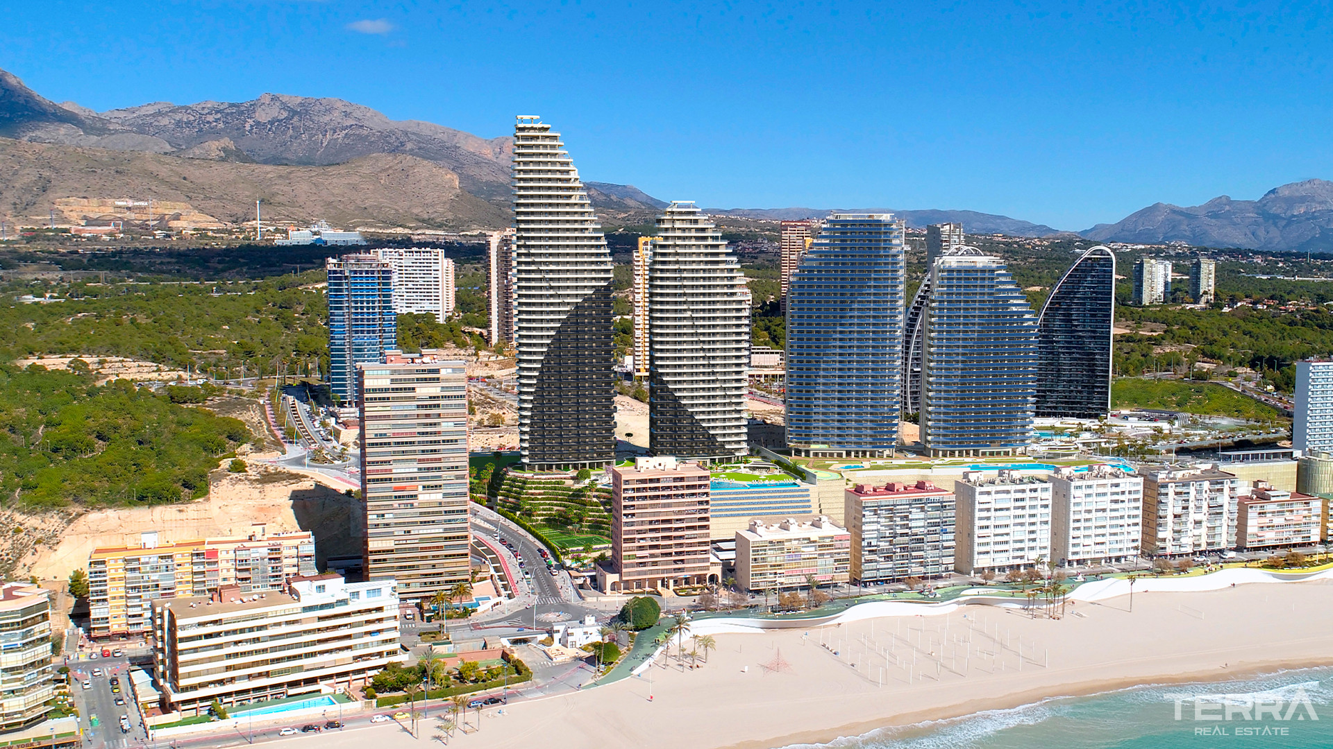 İspanya, Costa Blanca, Benidorm'da Deniz Manzaralı Lüks Daireler - 122877