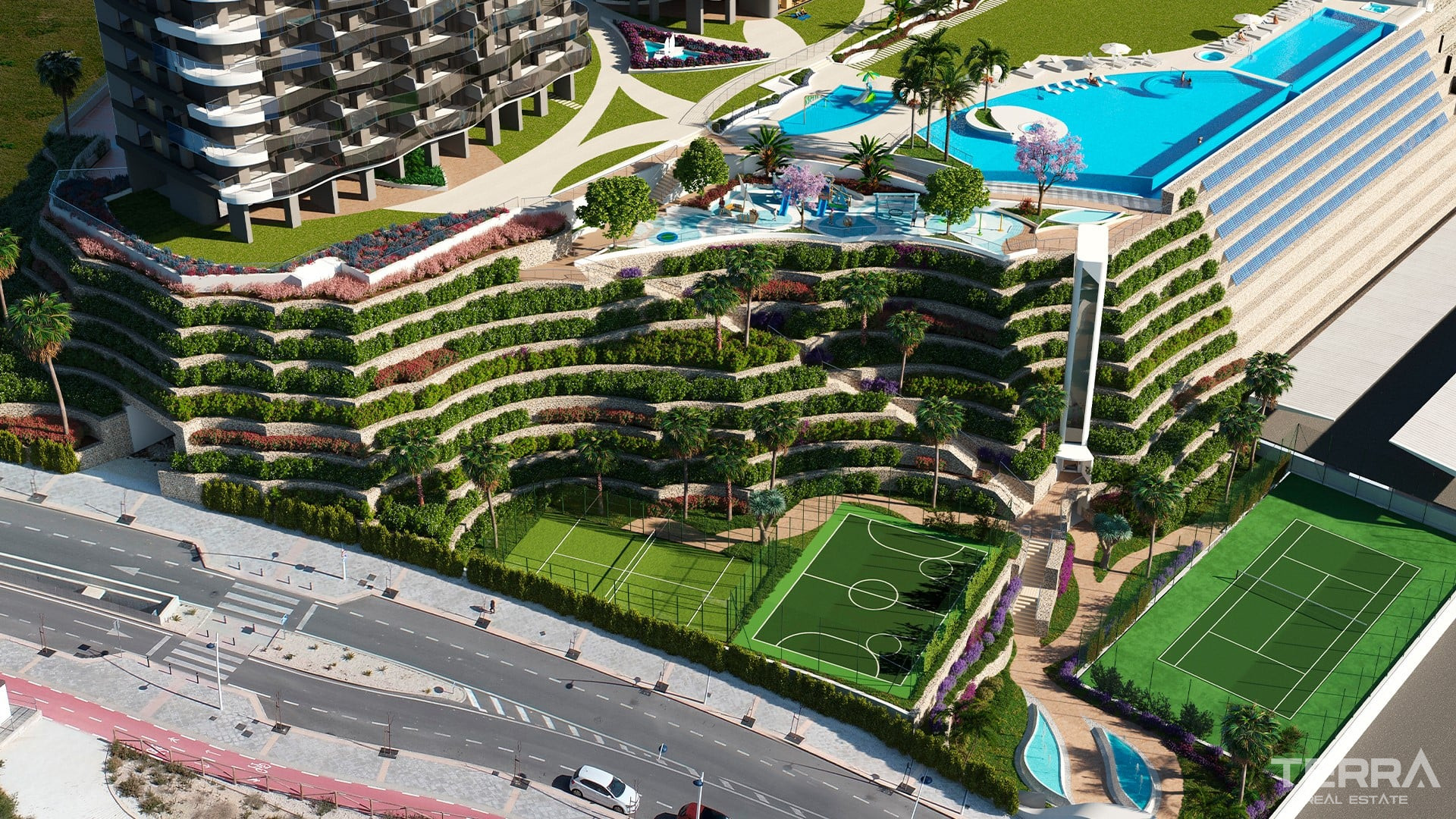 İspanya, Costa Blanca, Benidorm'da Deniz Manzaralı Lüks Daireler - 122878