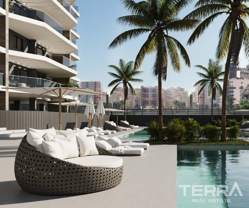 İspanya, Costa Blanca, Calpe’de Satılık Deniz Manzaralı Daireler - 122896