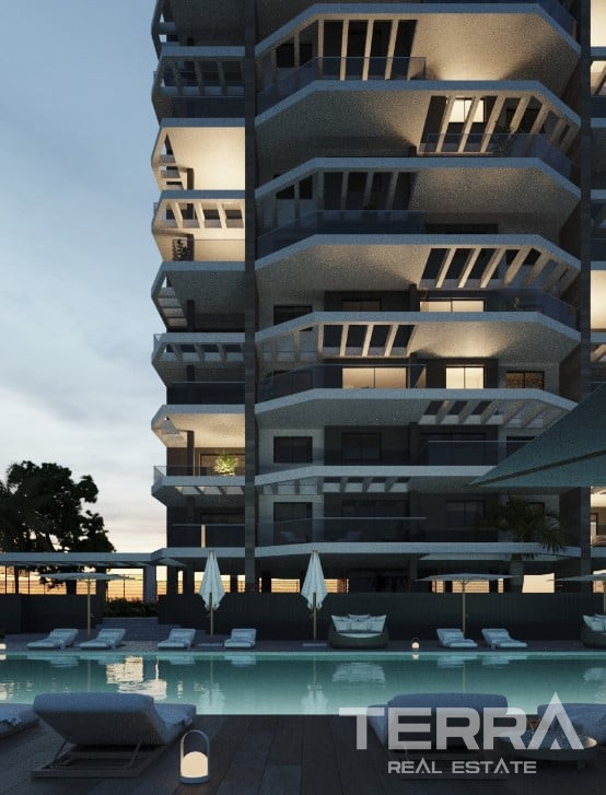 İspanya, Costa Blanca, Calpe’de Satılık Deniz Manzaralı Daireler - 122898