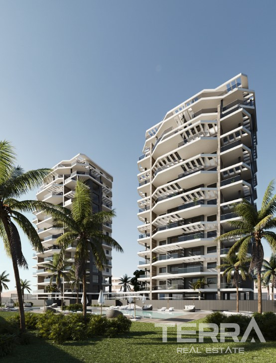 İspanya, Costa Blanca, Calpe’de Satılık Deniz Manzaralı Daireler - 122899