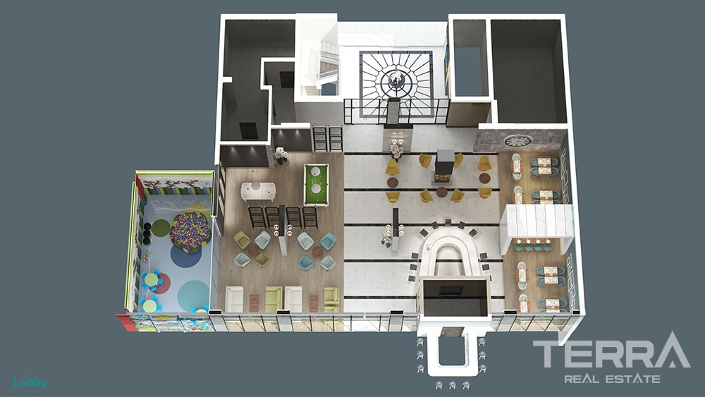 Nordic Life Residence –Mieszkania na sprzedaż w Alanyi, Tosmur, Turcja - 7222