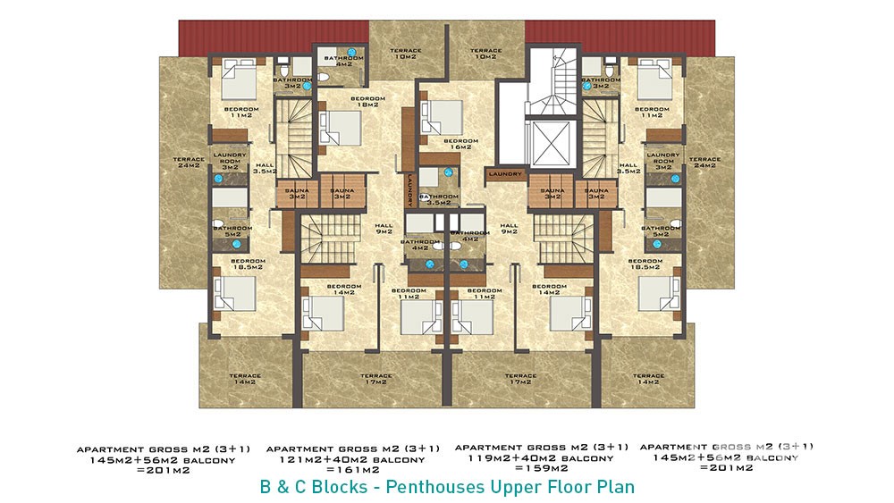 Nordic Life Residence –Mieszkania na sprzedaż w Alanyi, Tosmur, Turcja - 7234