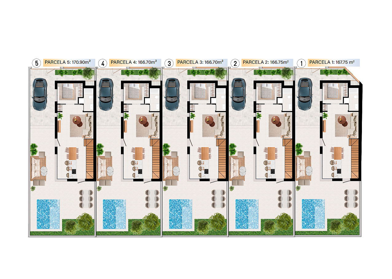 Detached Villas for Sale in Rojales, Costa Blanca, Spain - 123221