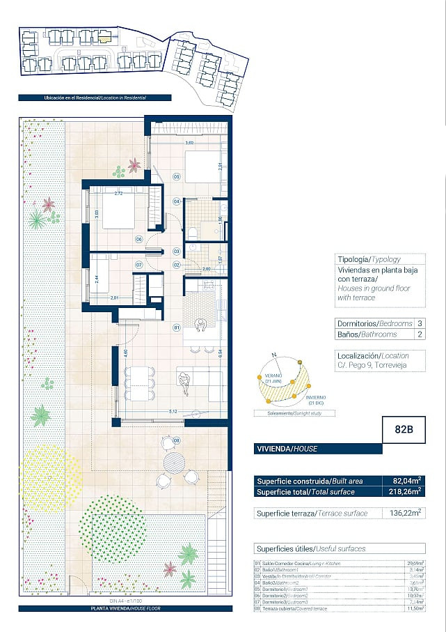 İspanya, Costa Blanca, Torrevieja'da Anahtar Teslim Sıfır Daireler - 123304