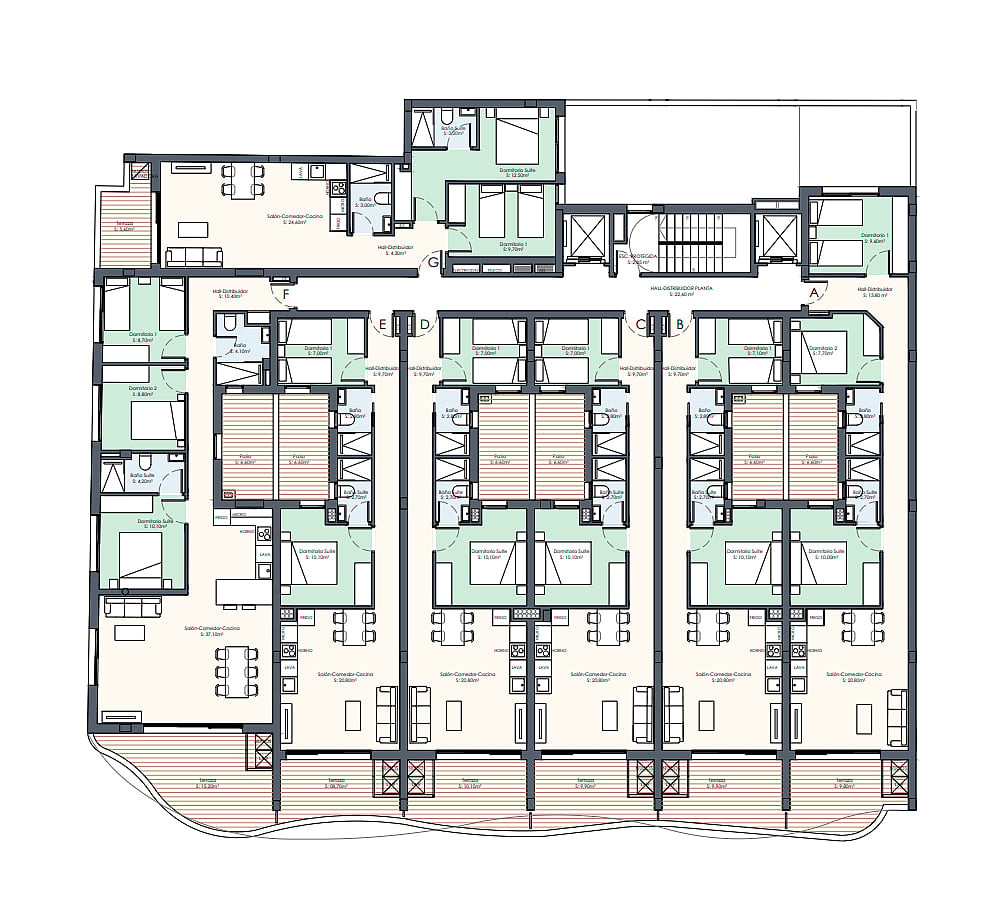 Квартиры в центре Торревьехи, Коста-Бланка, Испания - 123399