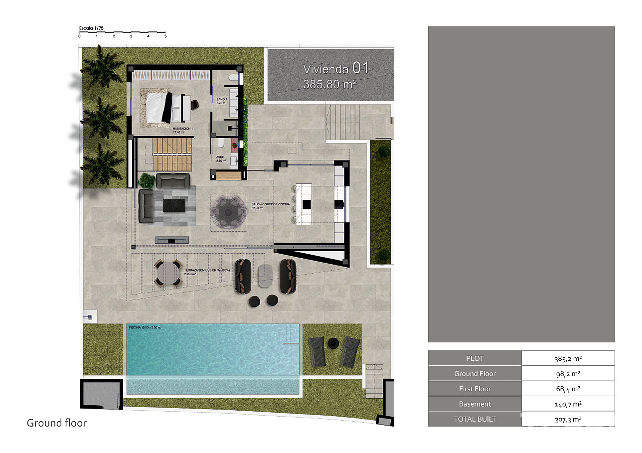 Villas for Sale in Polop, Cost Blanca, Spain - 123803