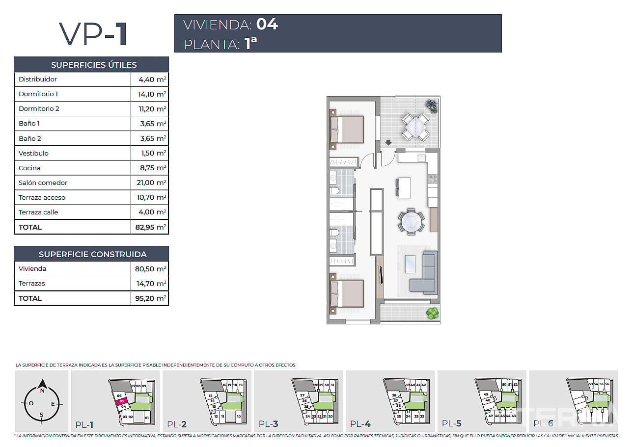 İspanya, Costa Blanca, Torrevieja'da Satılık Merkezi Daireler - 123887