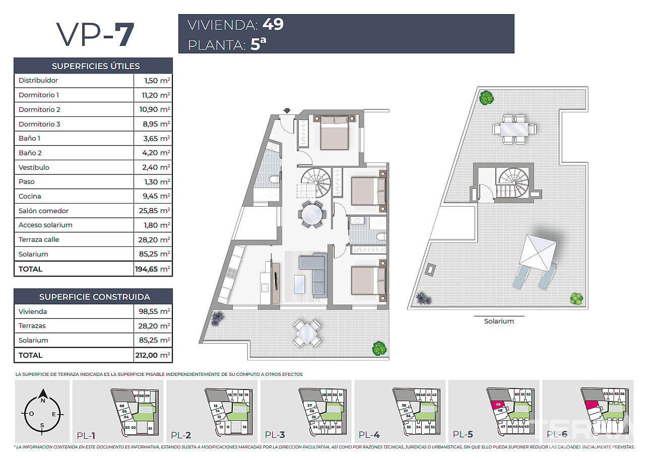 İspanya, Costa Blanca, Torrevieja'da Satılık Merkezi Daireler - 123895