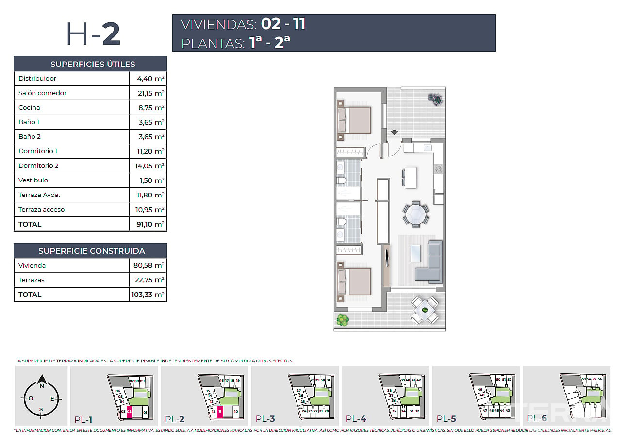 İspanya, Costa Blanca, Torrevieja'da Satılık Merkezi Daireler - 123897