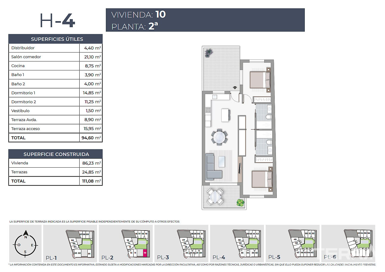 İspanya, Costa Blanca, Torrevieja'da Satılık Merkezi Daireler - 123899