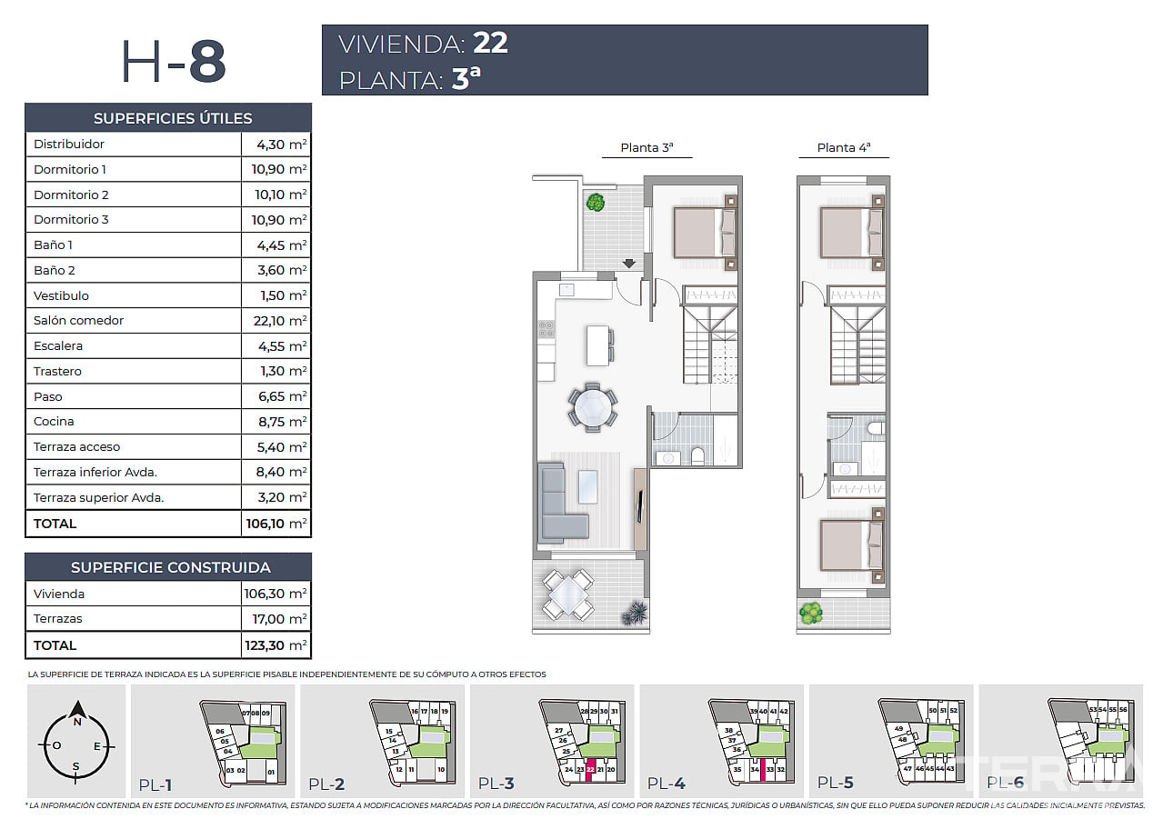 İspanya, Costa Blanca, Torrevieja'da Satılık Merkezi Daireler - 123903