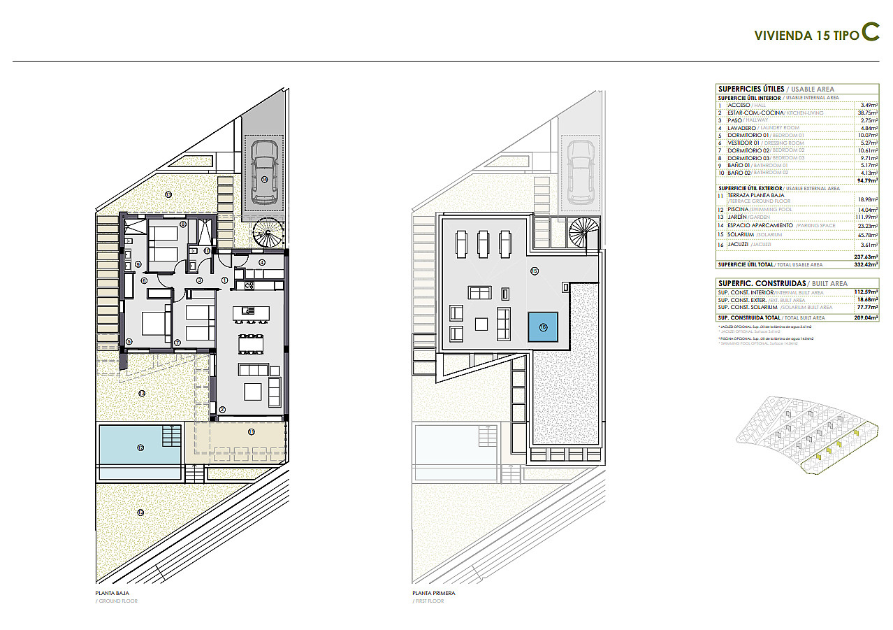 Detached Villas for Sale in Polop, Costa Blanca, Spain - 124114