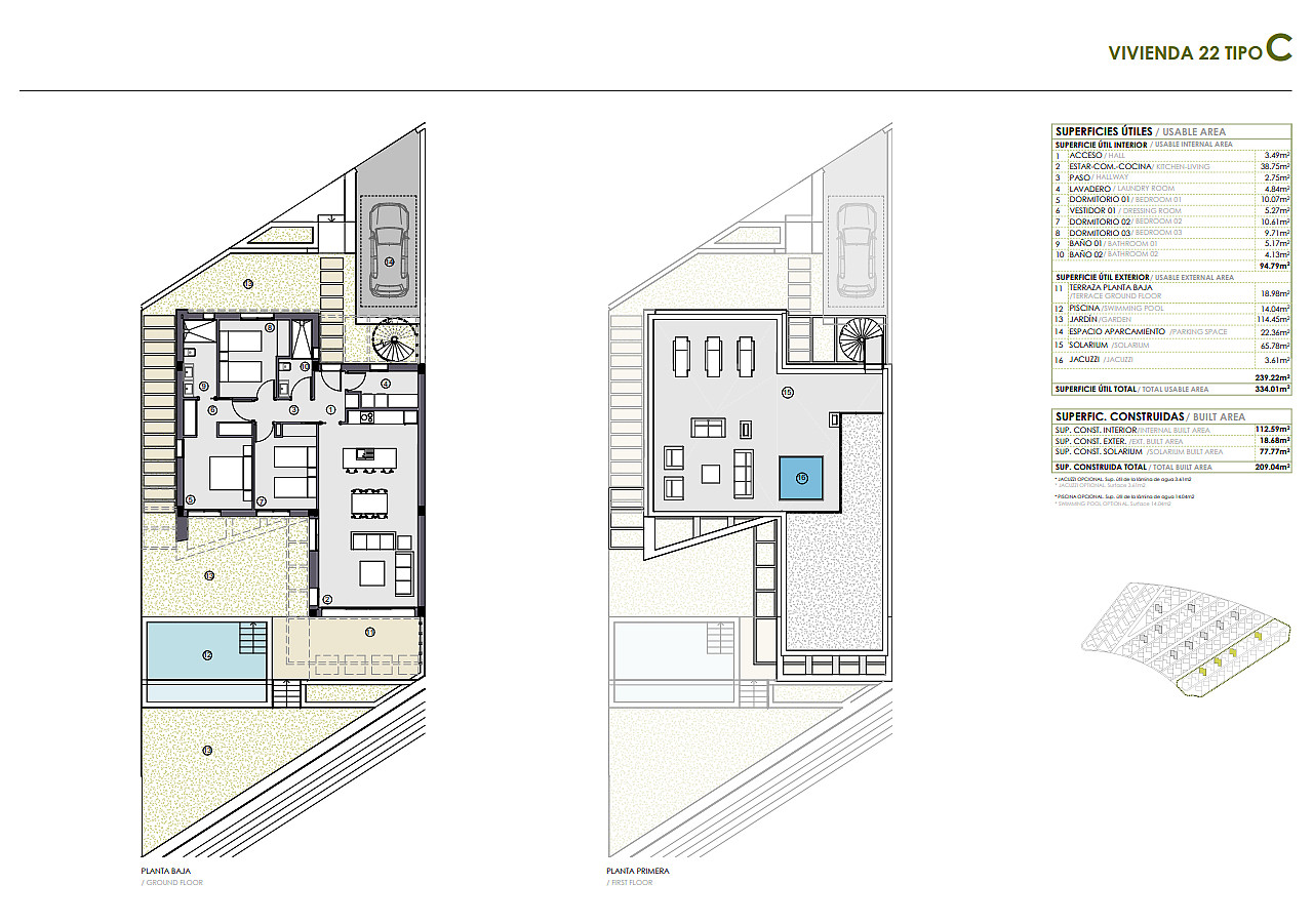 Detached Villas for Sale in Polop, Costa Blanca, Spain - 124123
