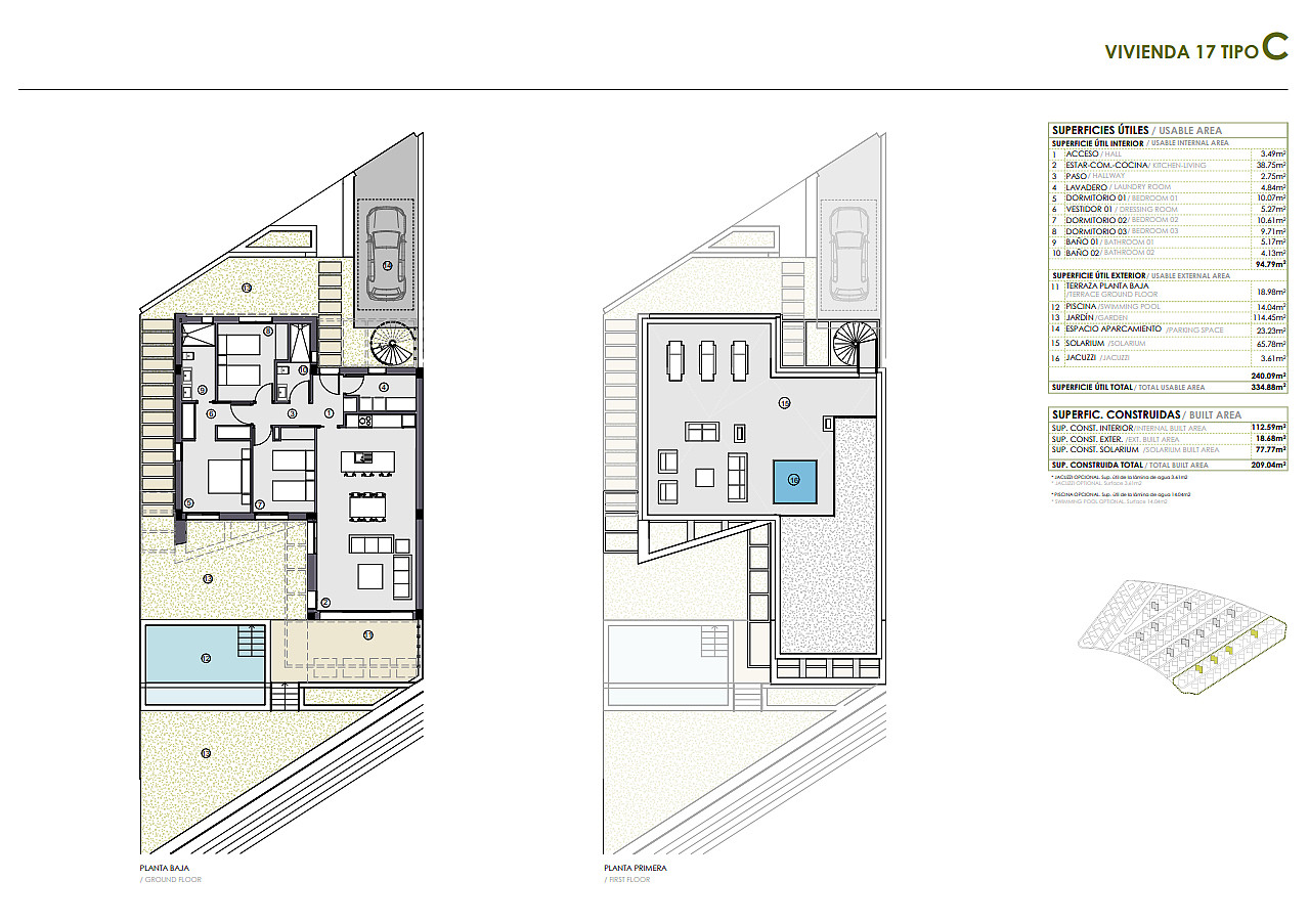 Detached Villas for Sale in Polop, Costa Blanca, Spain - 124125
