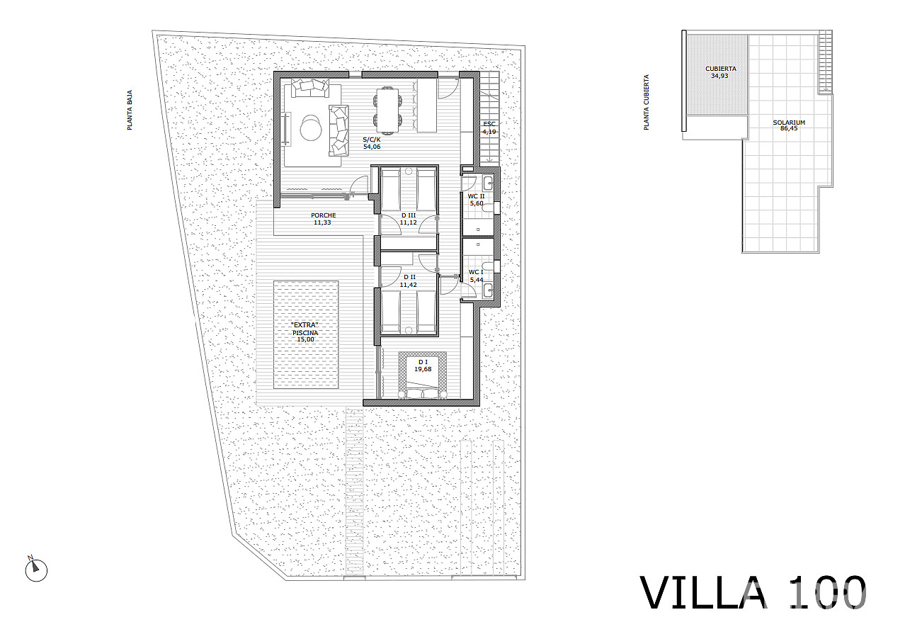 İspanya, Costa Blanca, San Miguel de Salinas’ta Satılık Villalar - 124147