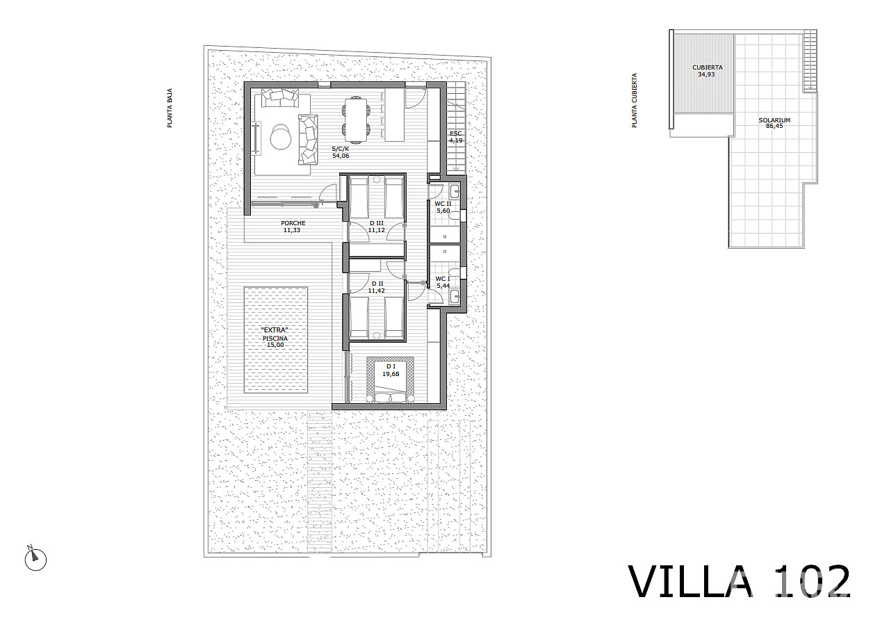 İspanya, Costa Blanca, San Miguel de Salinas’ta Satılık Villalar - 124149