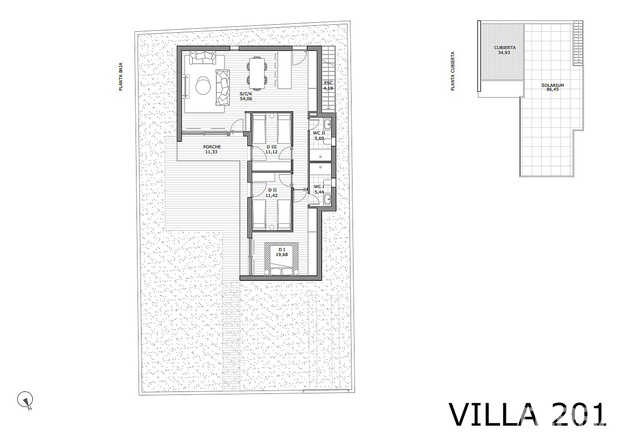 İspanya, Costa Blanca, San Miguel de Salinas’ta Satılık Villalar - 124152