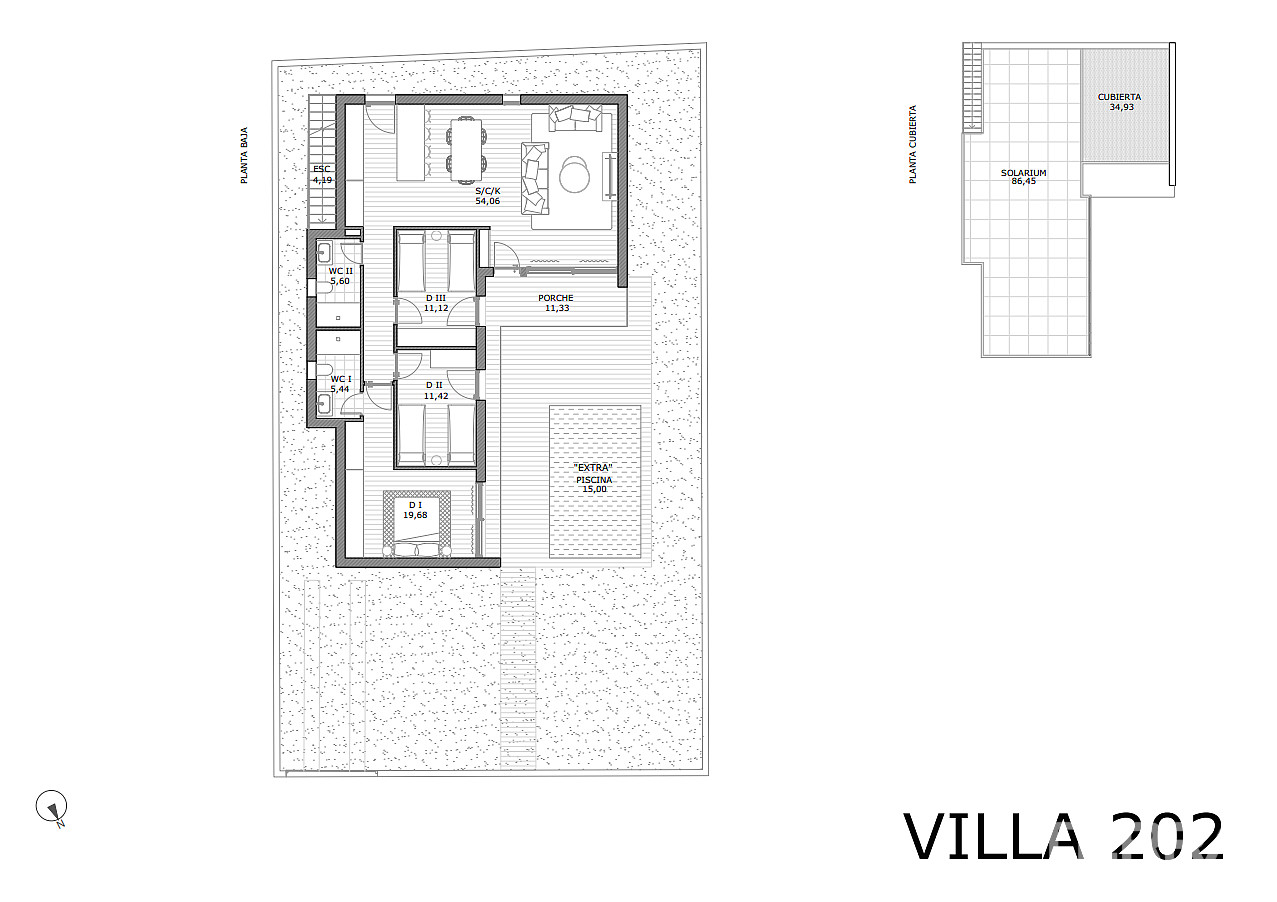 İspanya, Costa Blanca, San Miguel de Salinas’ta Satılık Villalar - 124153
