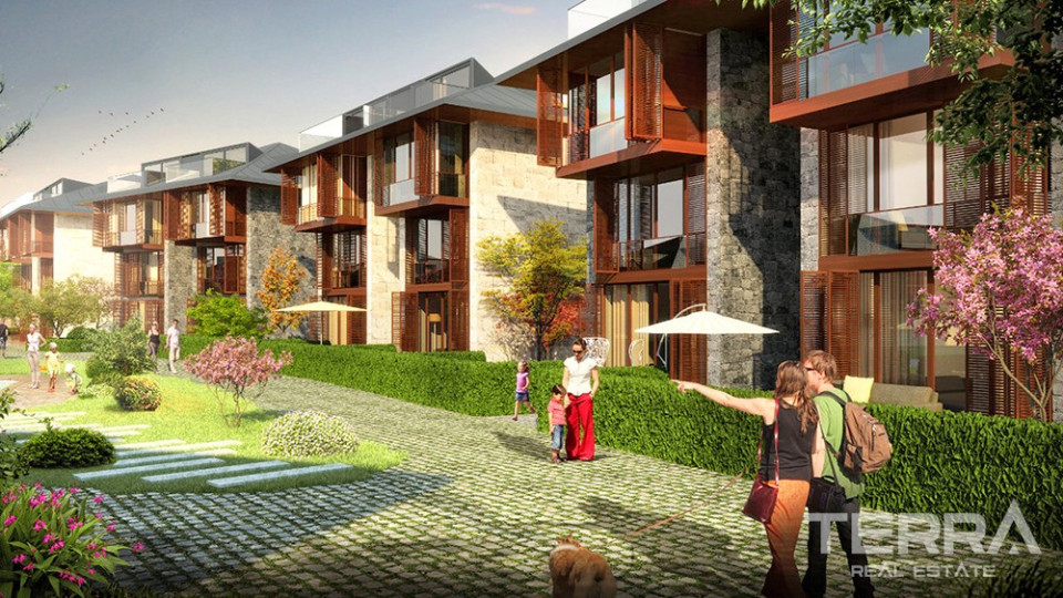 Luxury apartments with Bosphorus view in Istanbul