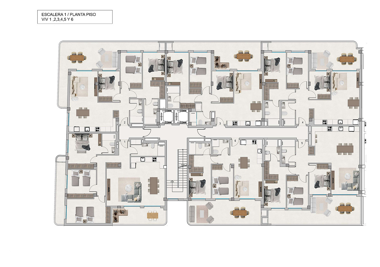 Apartments for Sale in Santa Pola, Costa Blanca, Spain - 124515