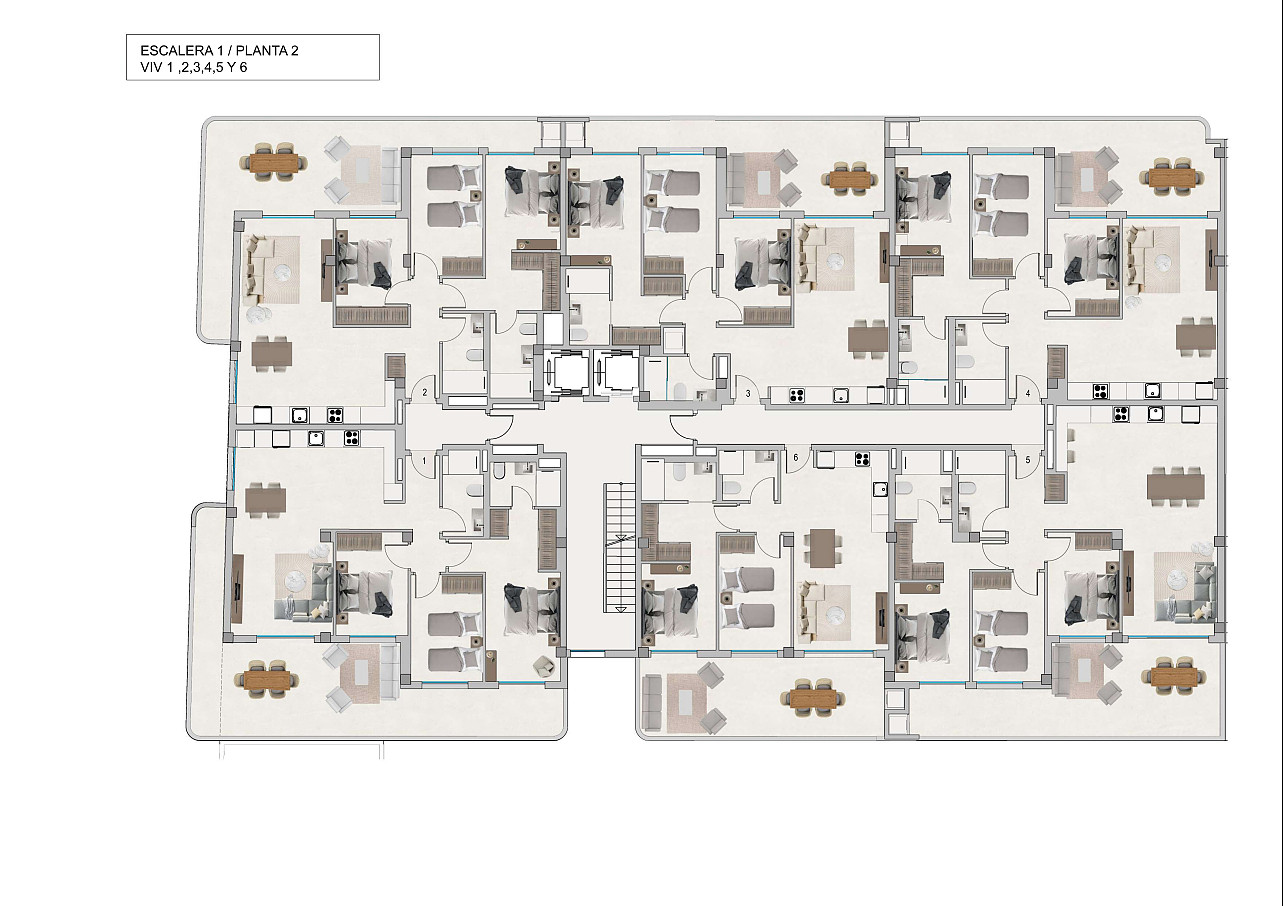 Apartments for Sale in Santa Pola, Costa Blanca, Spain - 124516