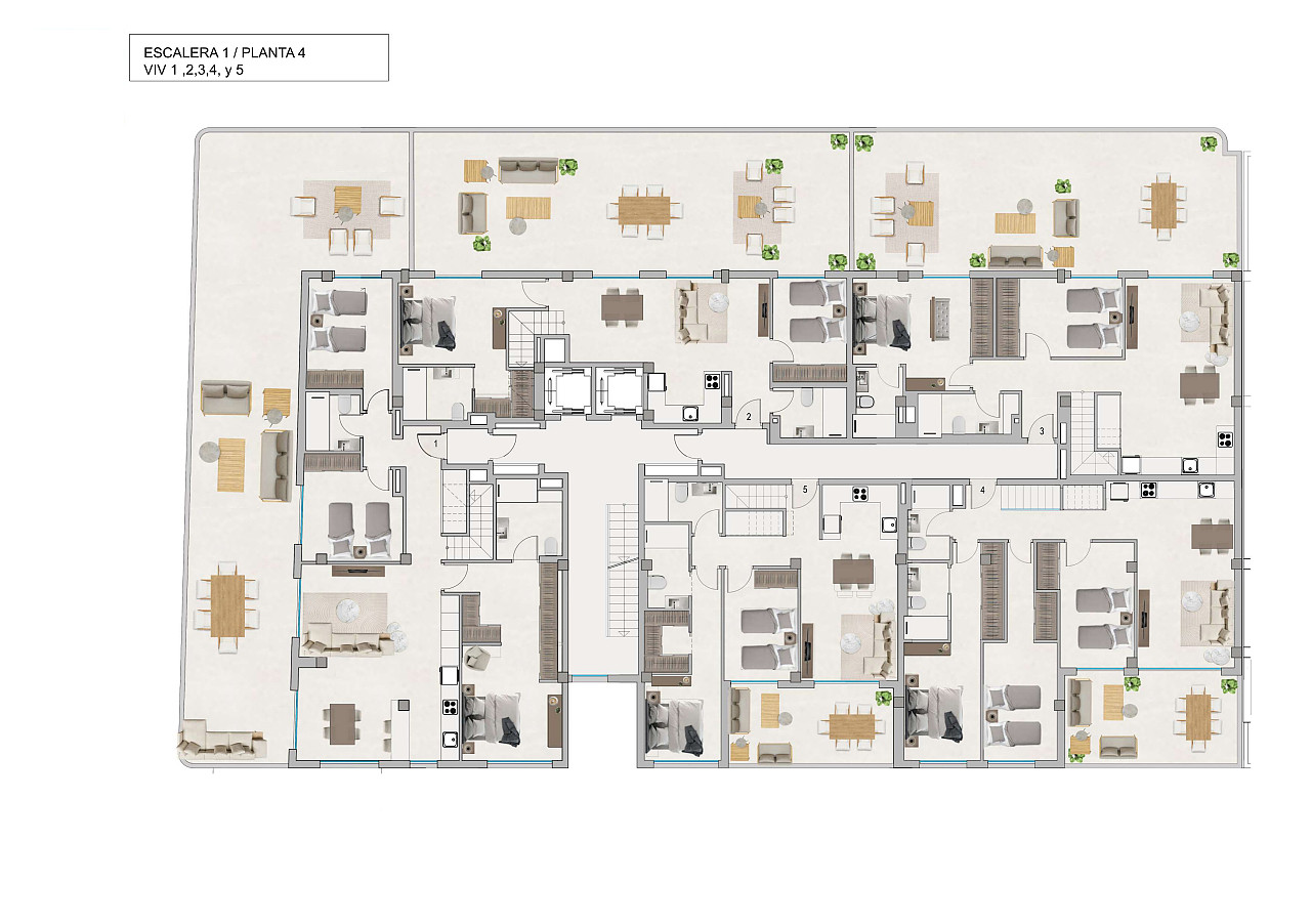 Apartments for Sale in Santa Pola, Costa Blanca, Spain - 124518