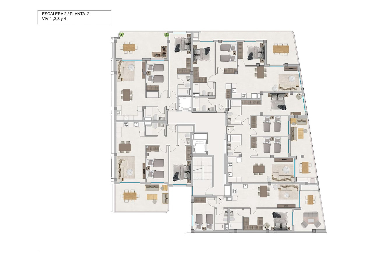 Apartments for Sale in Santa Pola, Costa Blanca, Spain - 124522