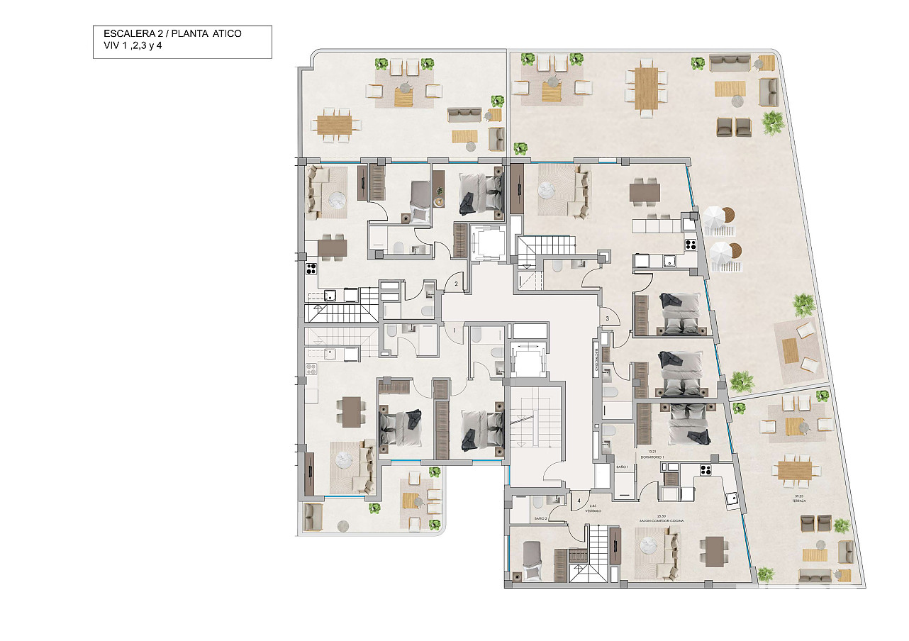 Apartments for Sale in Santa Pola, Costa Blanca, Spain - 124524