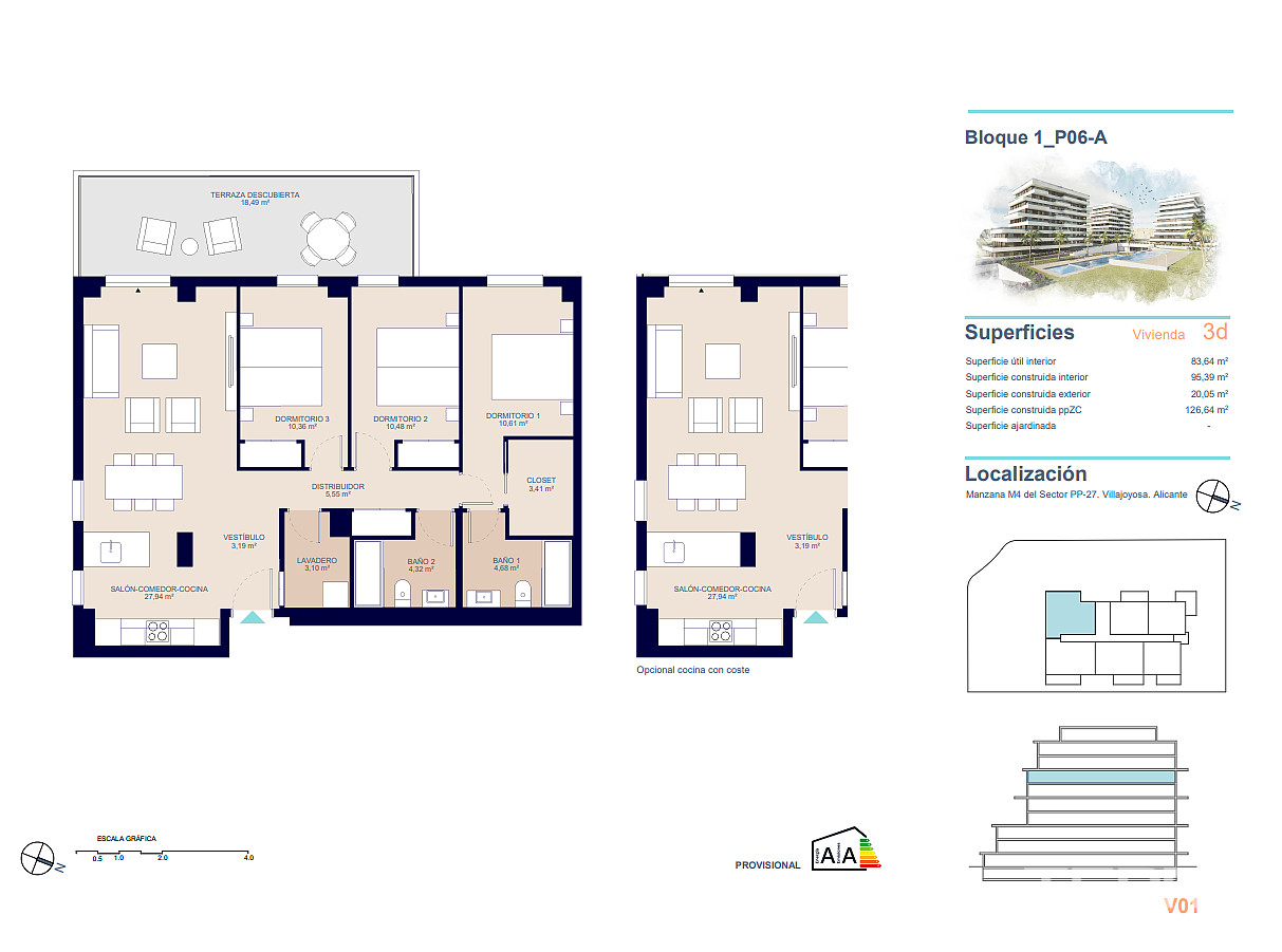 İspanya, Costa Blanca, Villajoyosa’da Satılık Daireler - 124558