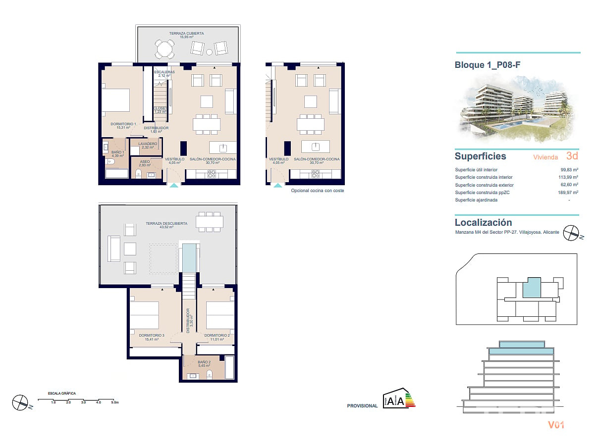 İspanya, Costa Blanca, Villajoyosa’da Satılık Daireler - 124561