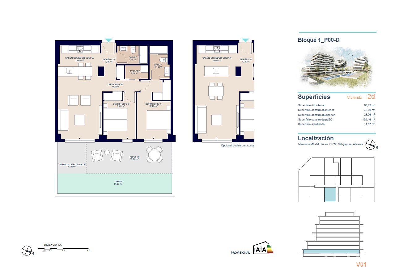 İspanya, Costa Blanca, Villajoyosa’da Satılık Daireler - 124562