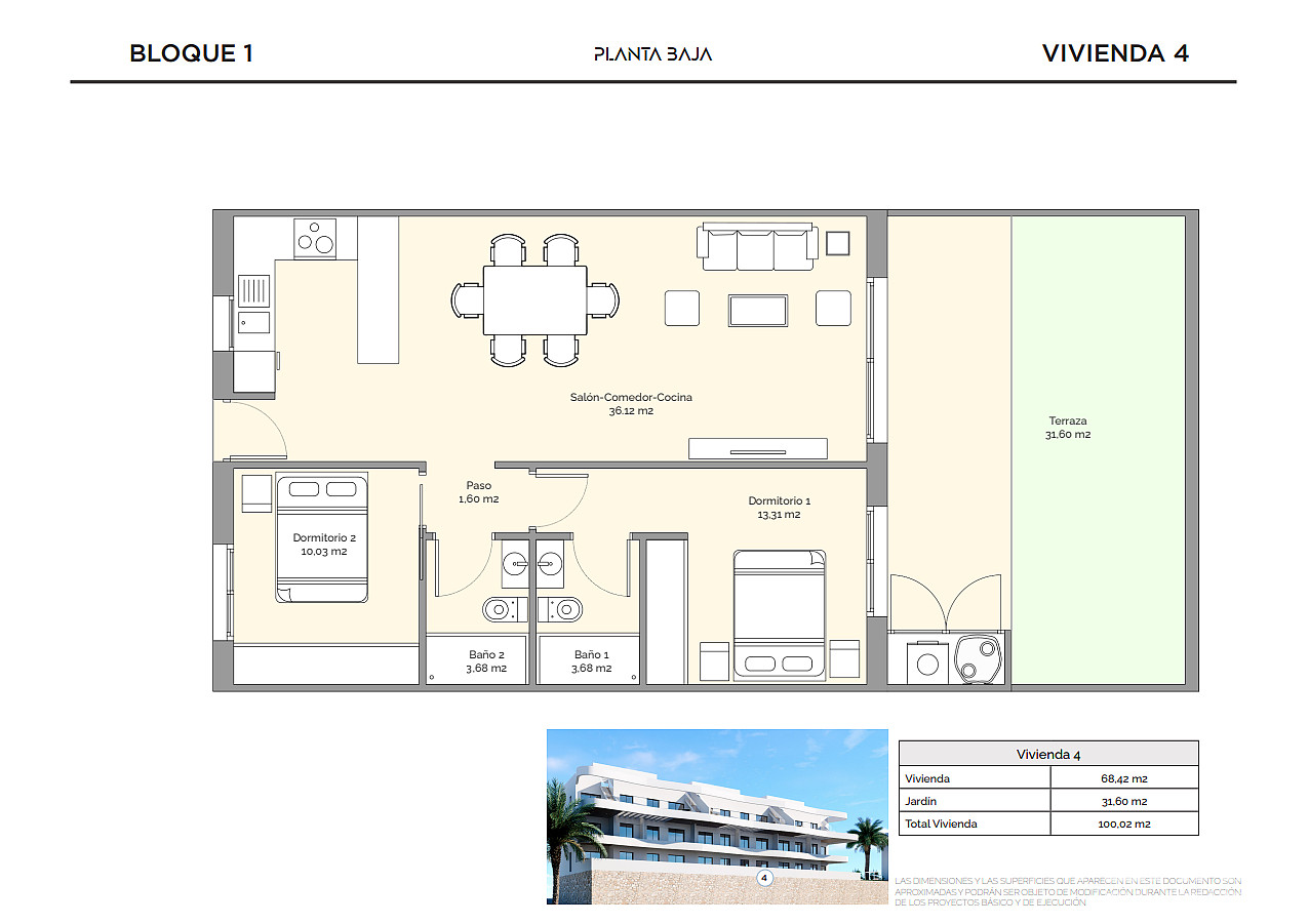 Golf Apartments for Sale in Finestrat, Costa Blanca, Spain - 124591
