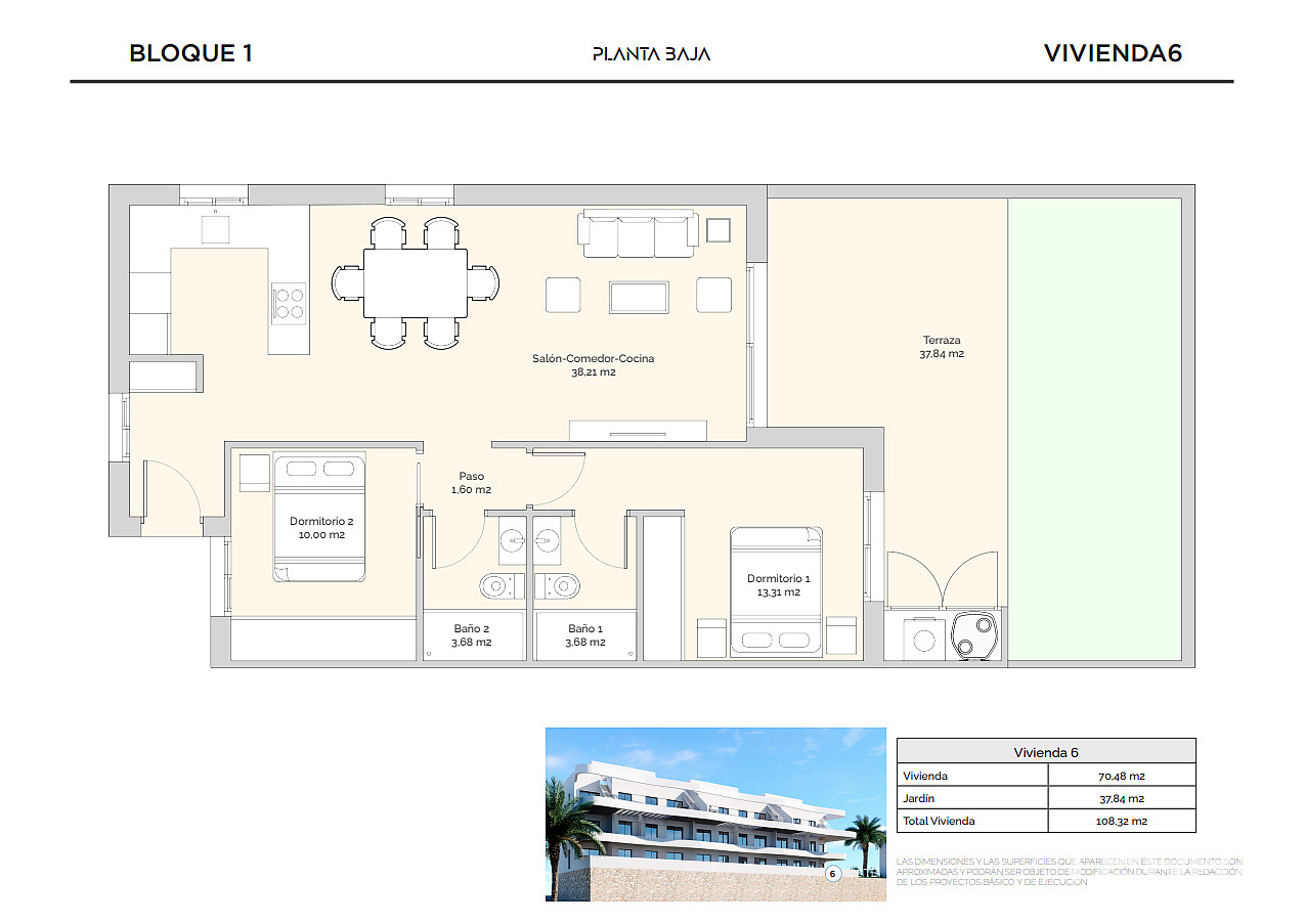 Golf Apartments for Sale in Finestrat, Costa Blanca, Spain - 124593
