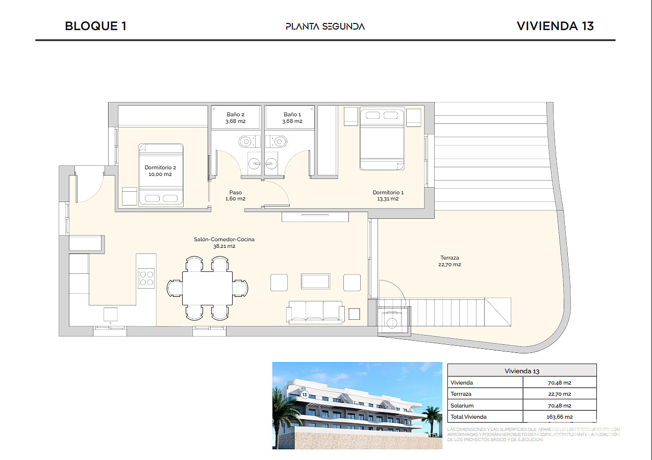 Golf Apartments for Sale in Finestrat, Costa Blanca, Spain - 124600