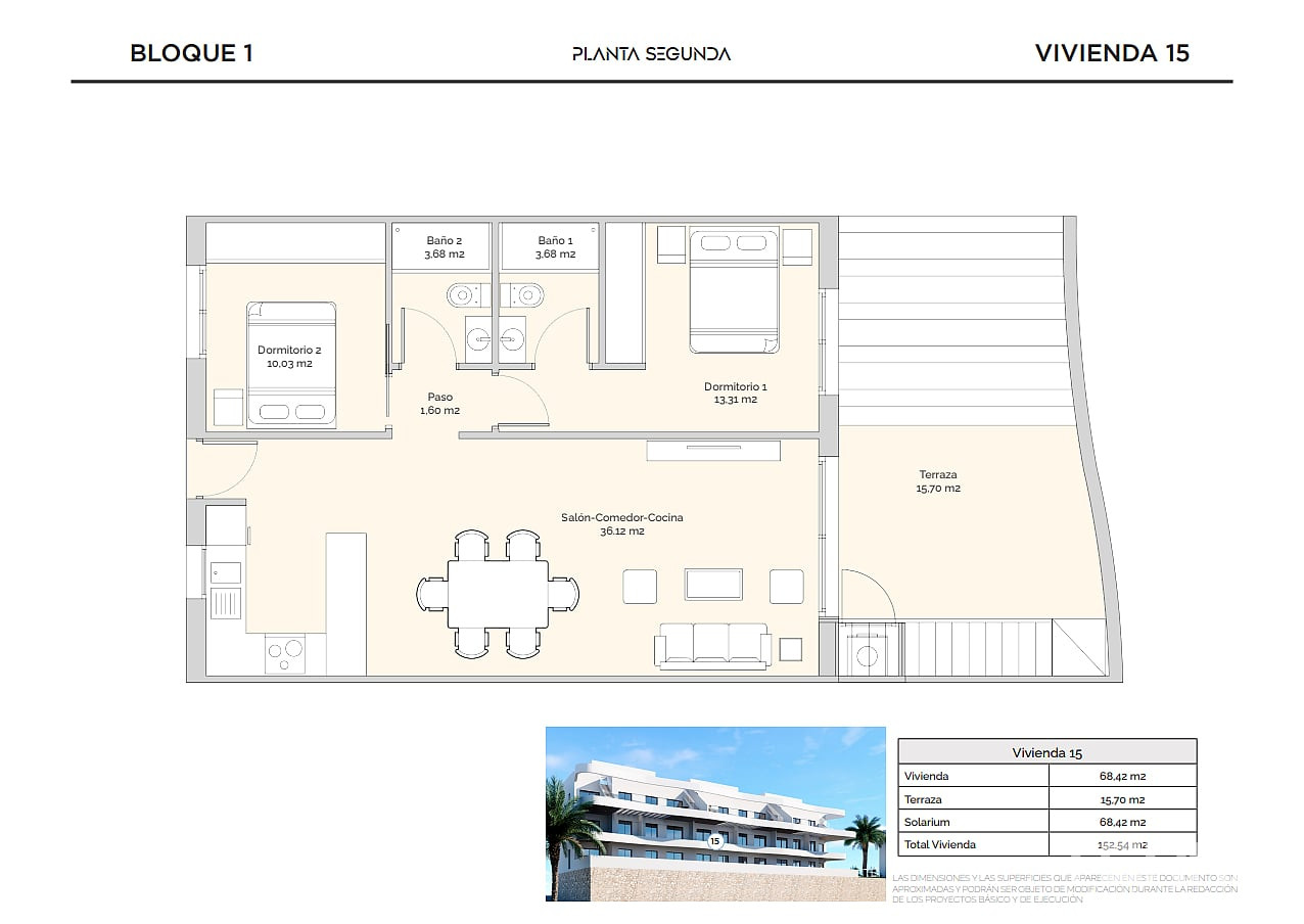 Golf Apartments for Sale in Finestrat, Costa Blanca, Spain - 124604