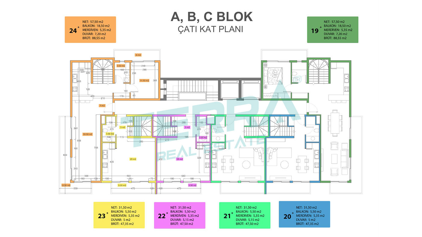 Calypso Residence — Apartments for Sale in Alanya, Kestel, Turkey - 124660