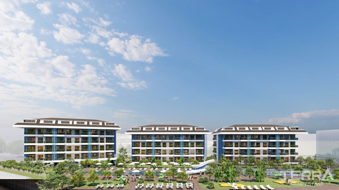 Calypso Residence — Apartments for Sale in Alanya, Kestel, Turkey - 124672