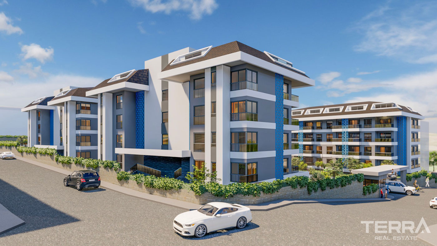 Calypso Residence — Apartments for Sale in Alanya, Kestel, Turkey - 124673