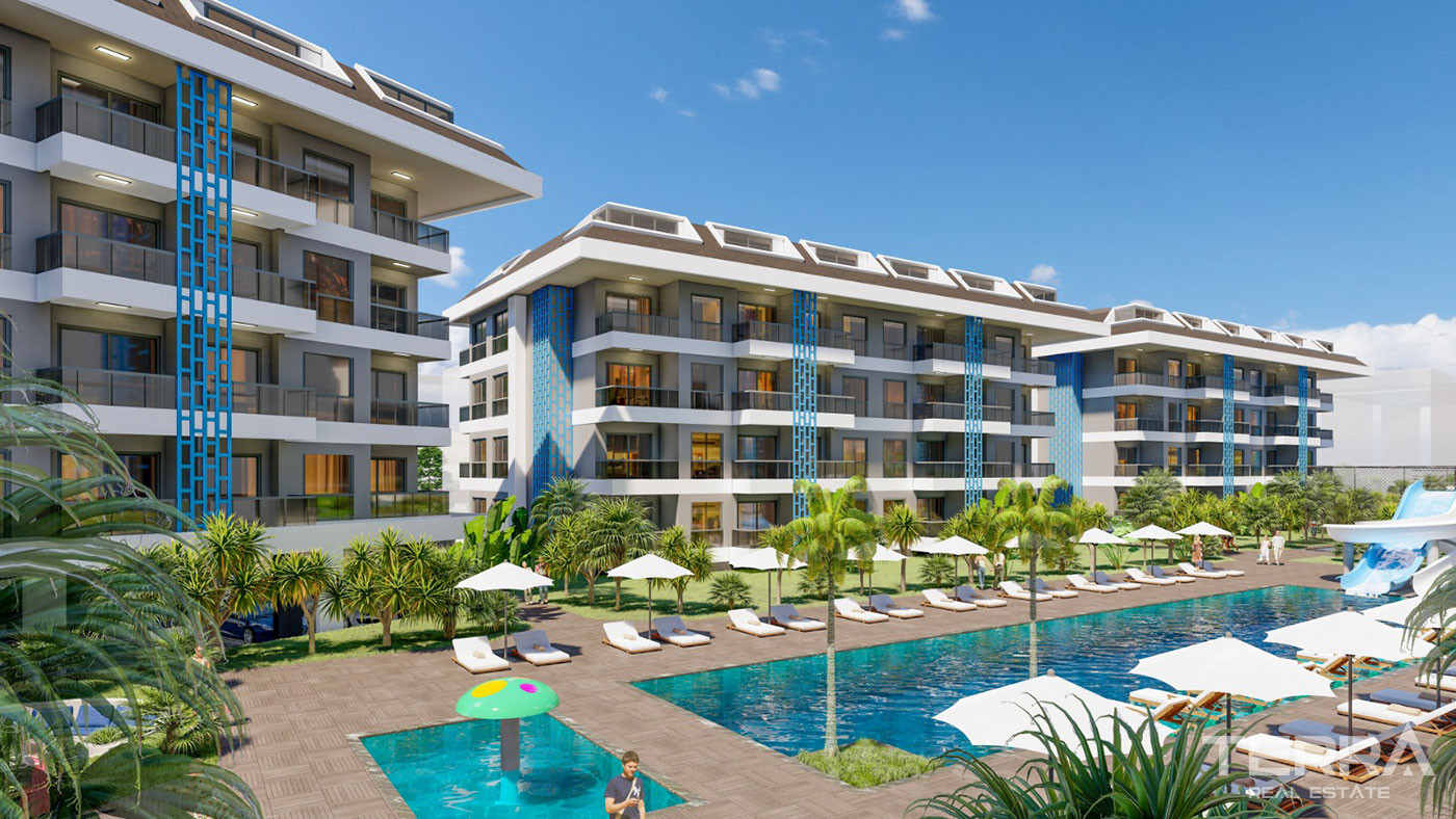 Calypso Residence — Apartments for Sale in Alanya, Kestel, Turkey - 124674