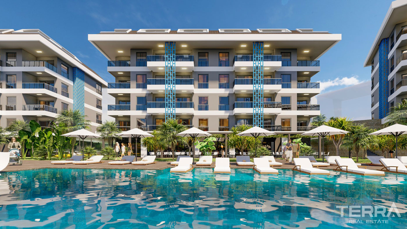 Calypso Residence — Apartments for Sale in Alanya, Kestel, Turkey - 124687