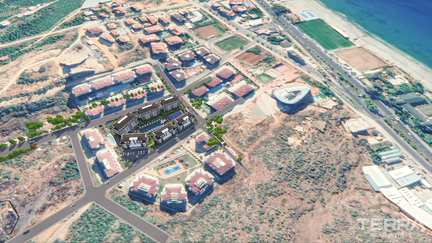 Calypso Residence — Apartments for Sale in Alanya, Kestel, Turkey - 124693