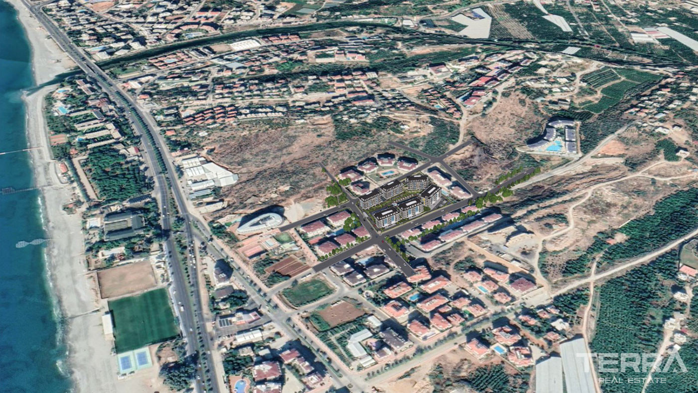 Calypso Residence — Apartments for Sale in Alanya, Kestel, Turkey - 124692