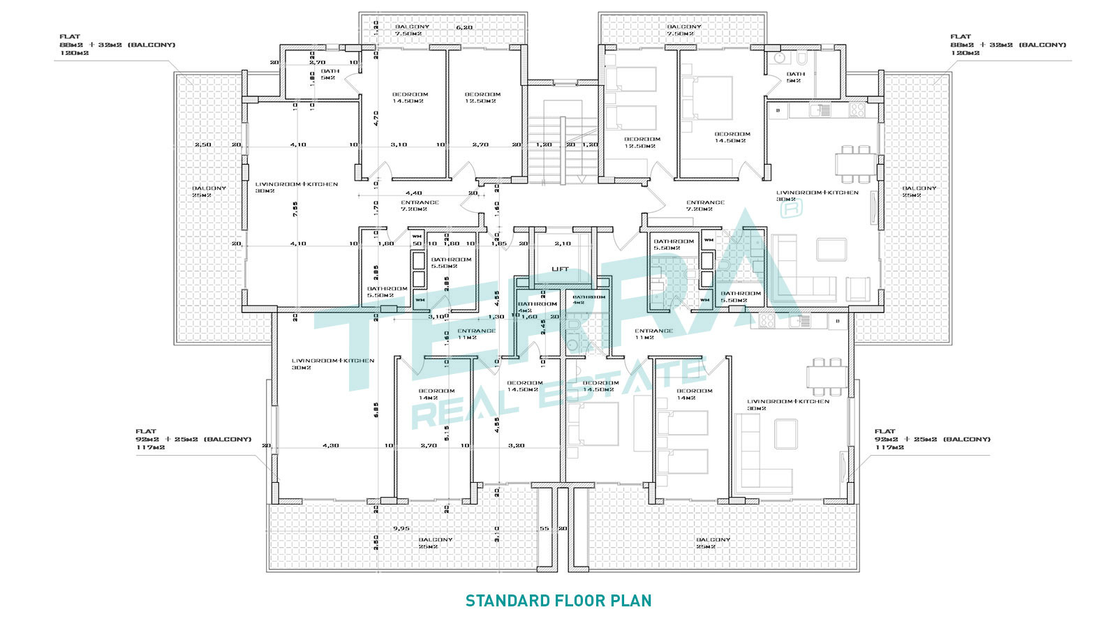 BestHome XV — Apartments for Sale in Oba, Alanya, Turkey - 124712